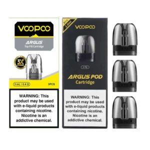 voopoo argus top fill cartridge 3 pack