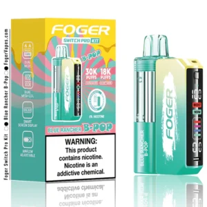 blue rancher b pop foger switch pro kit 30k puffs
