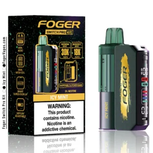 icy mint foger switch pro kit 30k puffs