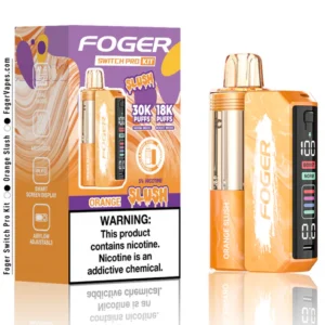 orange slush – foger switch pro kit 30k puffs