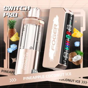 pineapple coconut foger switch pro kit 30k puffs